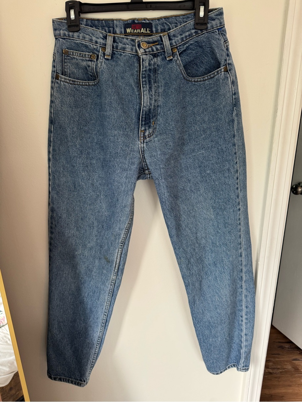 Vintage Forever WearAll High Waisted Mom Jeans Size 28 Medium Wash